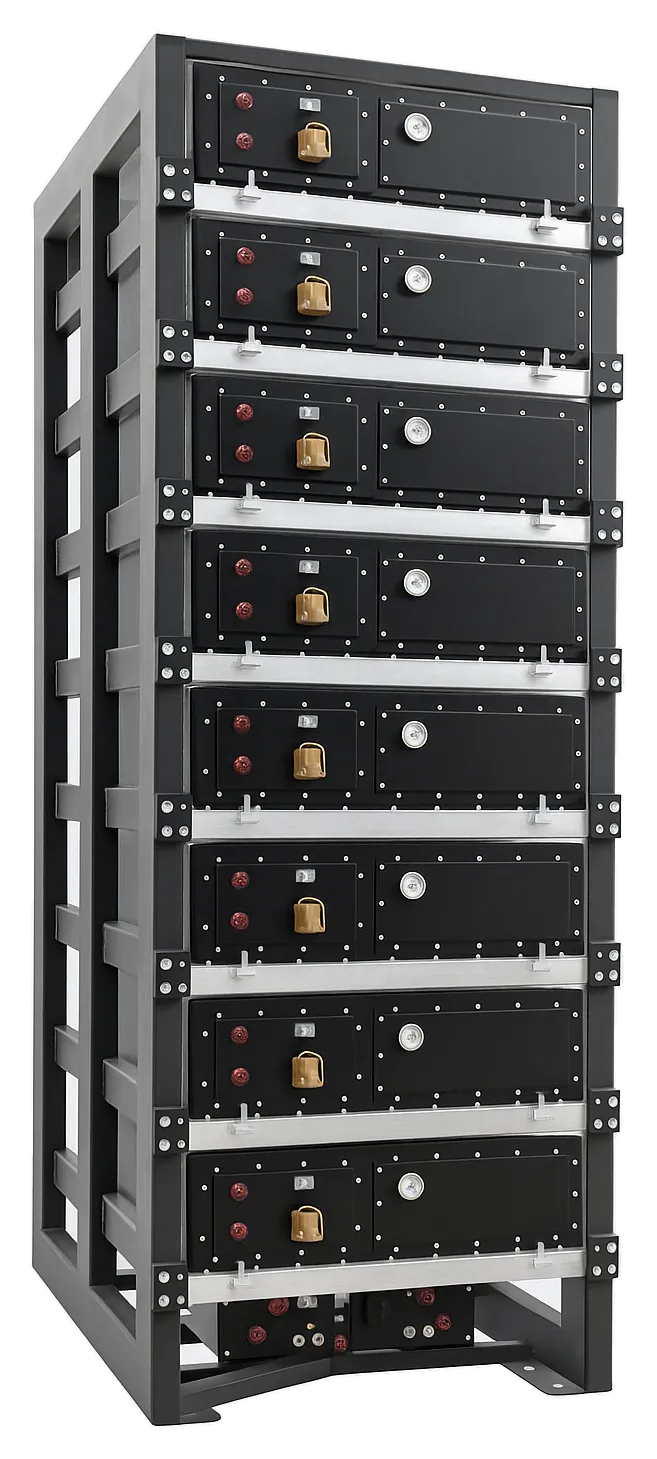 LiqRack 280Ah 1P416S, BK Energies